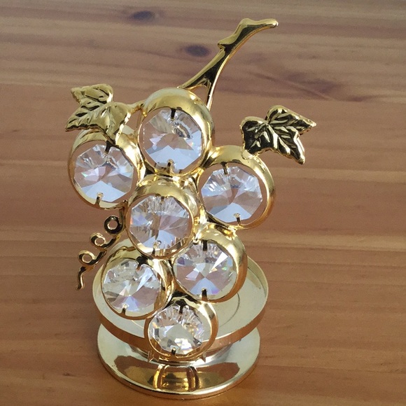crystal millennmium Other - Millennuim productions 24k gold plated candle hold